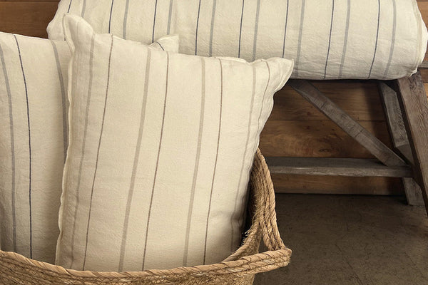 Multi-stripe Cushion 60x40 cms.