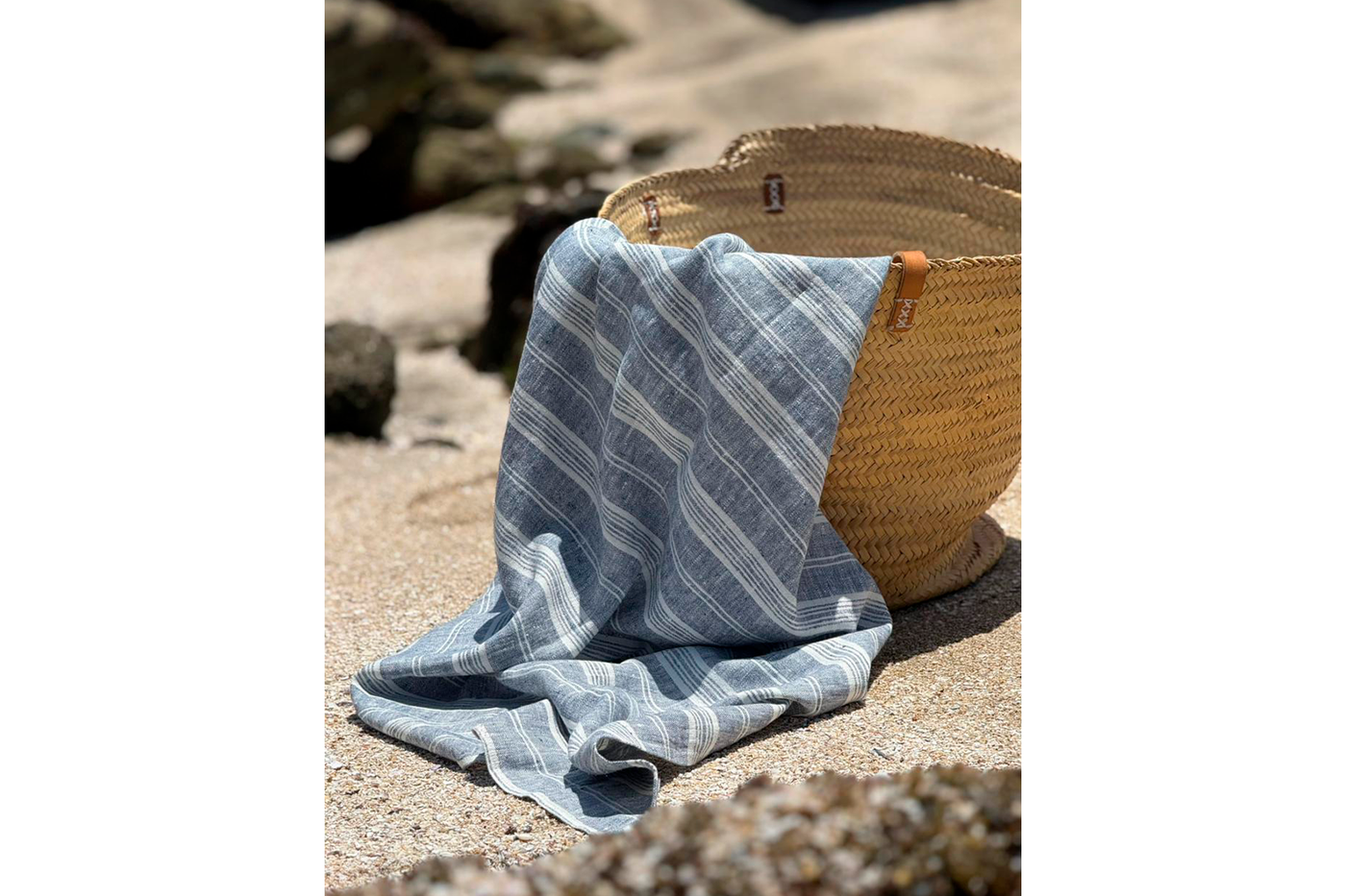 Toalla de Lino de Baño 96x180